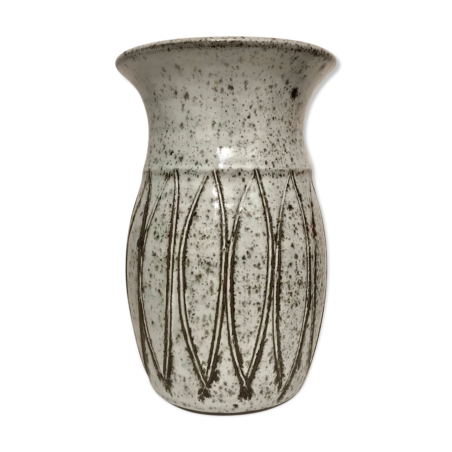 Ceramic vase Alain Granet, Vallauris, 1960