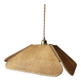 Rabane and leather suspension