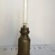 Brass old oil lamp