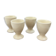 Series of four vintage ceramic coquetiers