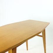 Mid Century Coffee Table In Oak, Czechoslovakia 1960s