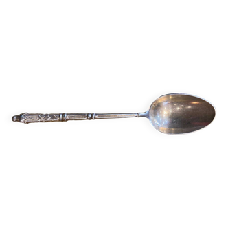 Small silver metal spoon
