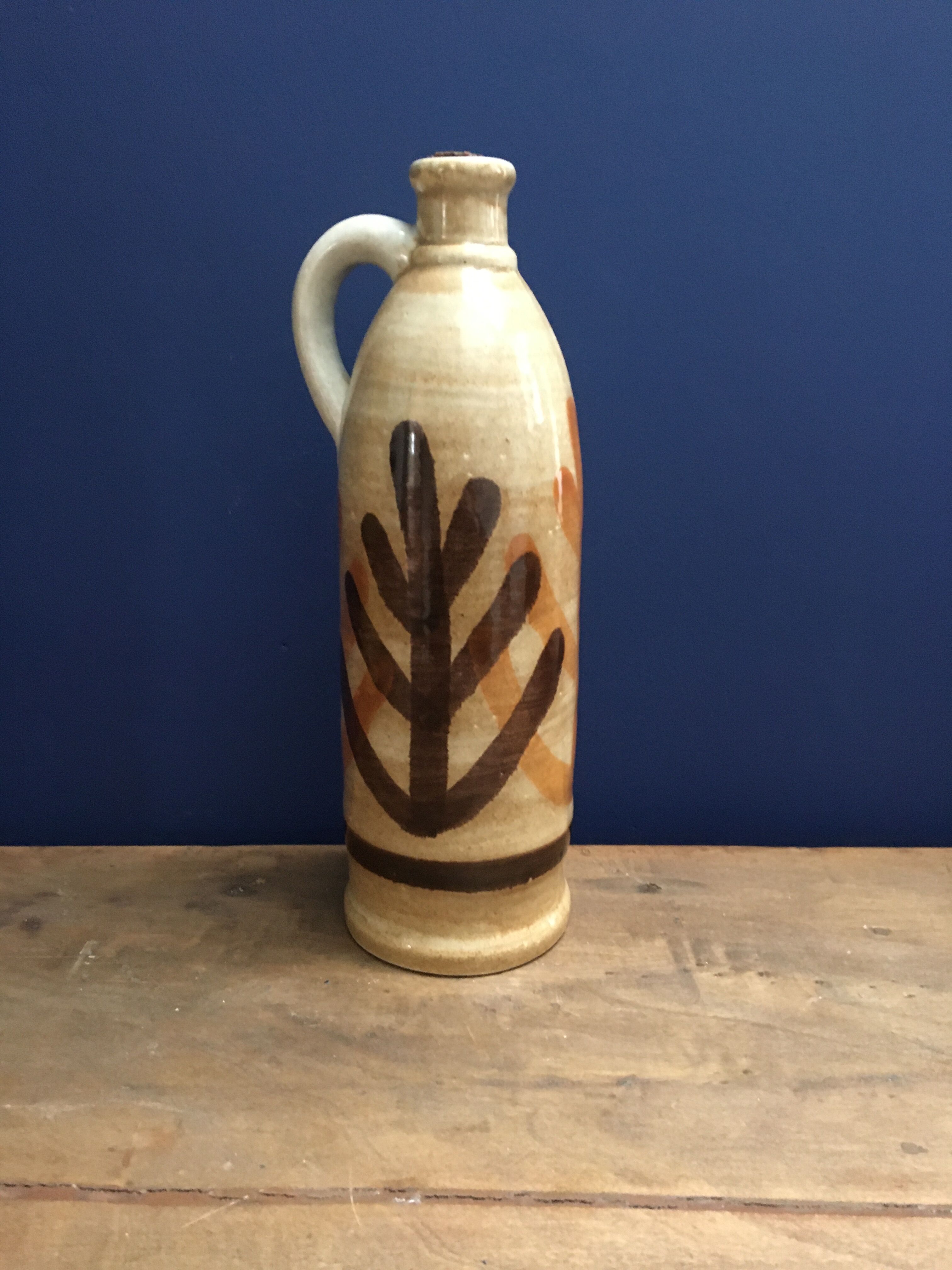 Vintage ceramic bottle