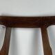 Artisanaal antique hand crafted brutalist farm house side chair, Dutch
