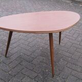Table triangulaire en forme de rein de 1950/60