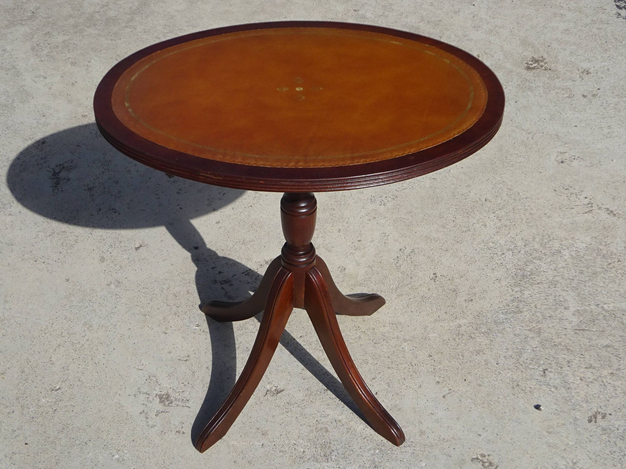Sellette plateau ovale de style anglais