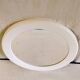 Miroir rond vintage par Syla en plastique blanc - années 70