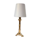 Vintage bamboo style brass lamp 70's signed cattadori