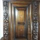 Double body sideboard, Walnut, Renaissance period, Circa 1600