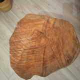 Bedside table/table washer tree trunk 3 feet iron