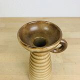 Bougeoir vintage en grès