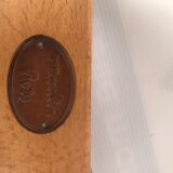 Rocking horse white wicker basket Moulin Roty