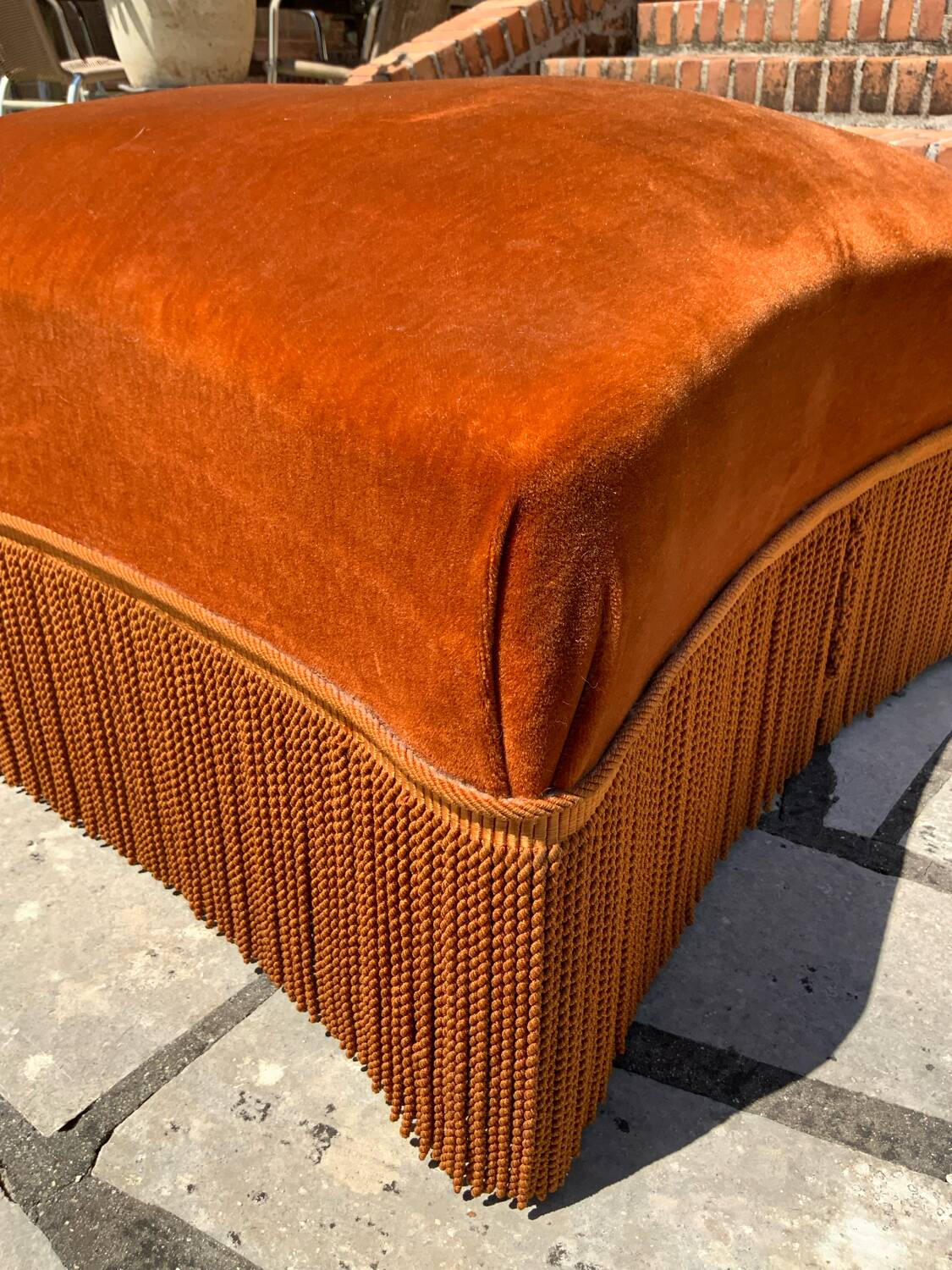 XL Ottoman Pouf Napoleon III