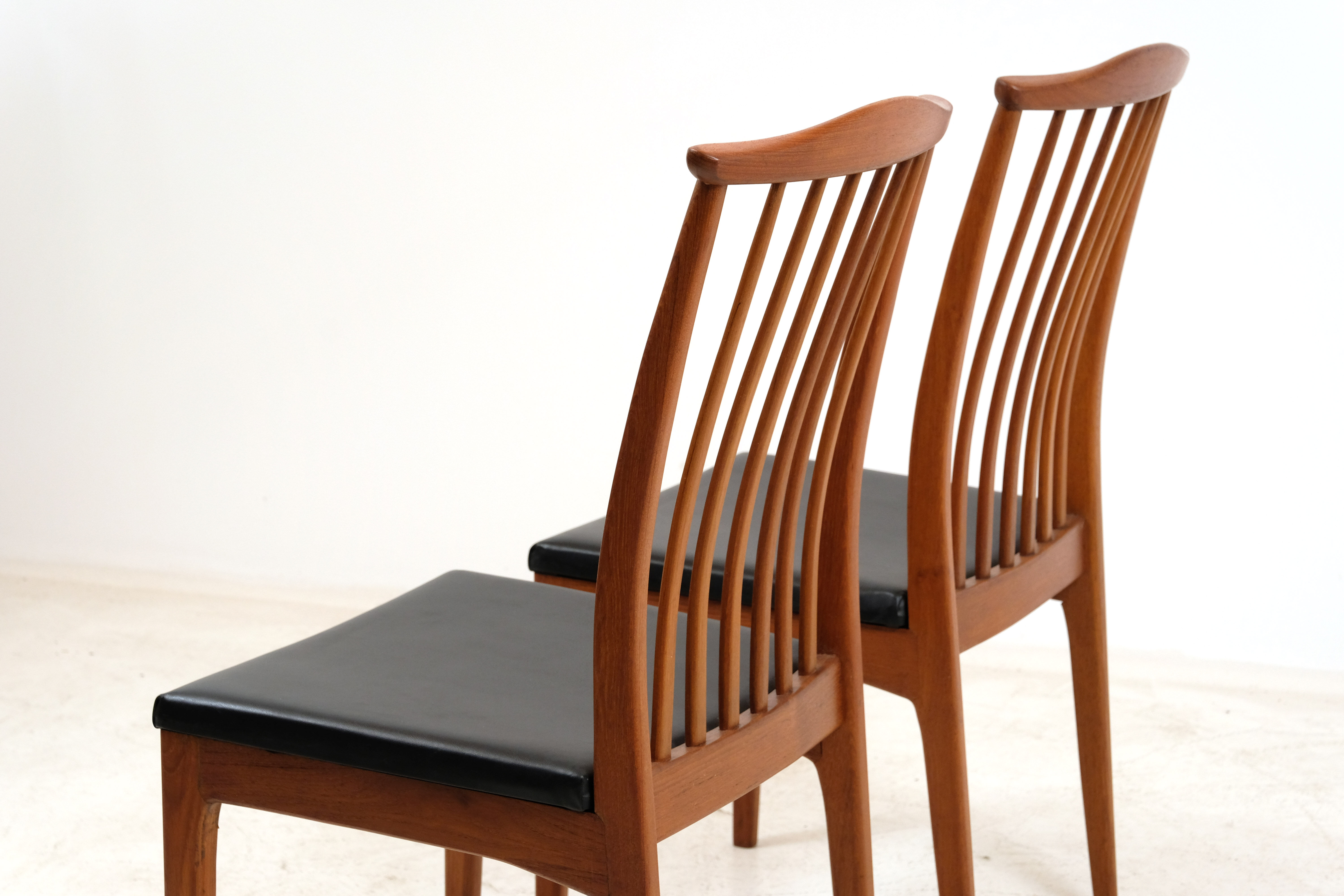 2 chaises teck 1960’s made in Sweden