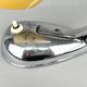 1950s chrome and opaline glass table lamp
