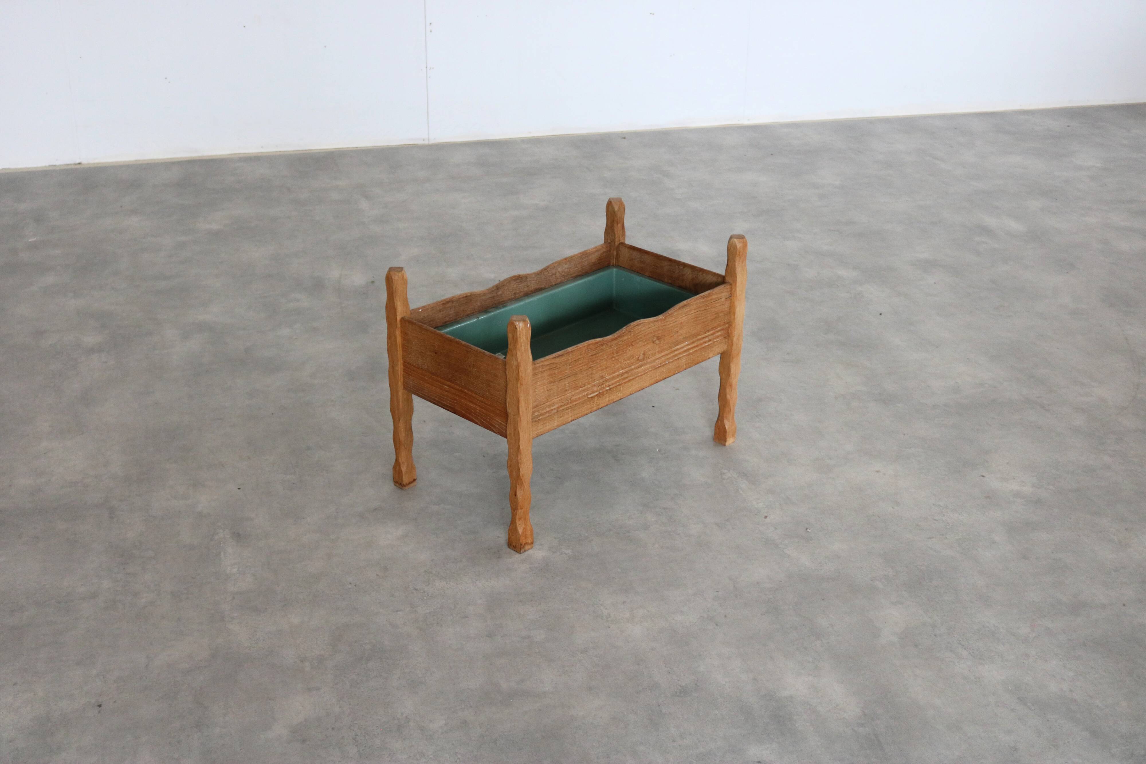 Brutalist planter | plant stand | 1960s | Danish (2)