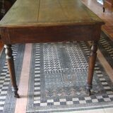 Louis XVI style oak desk