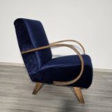 Art deco armchair by Jindrich Halabala, 1940s