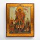 Icône religieuse russe de saint Jean le Guerrier, XIXe siècle