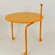 Post-modern side or coffee table by Tord Bjorklund, Memphis style, Sweden, 1980s.