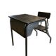 Vintage 1950s school desk / student desk – wood & metal