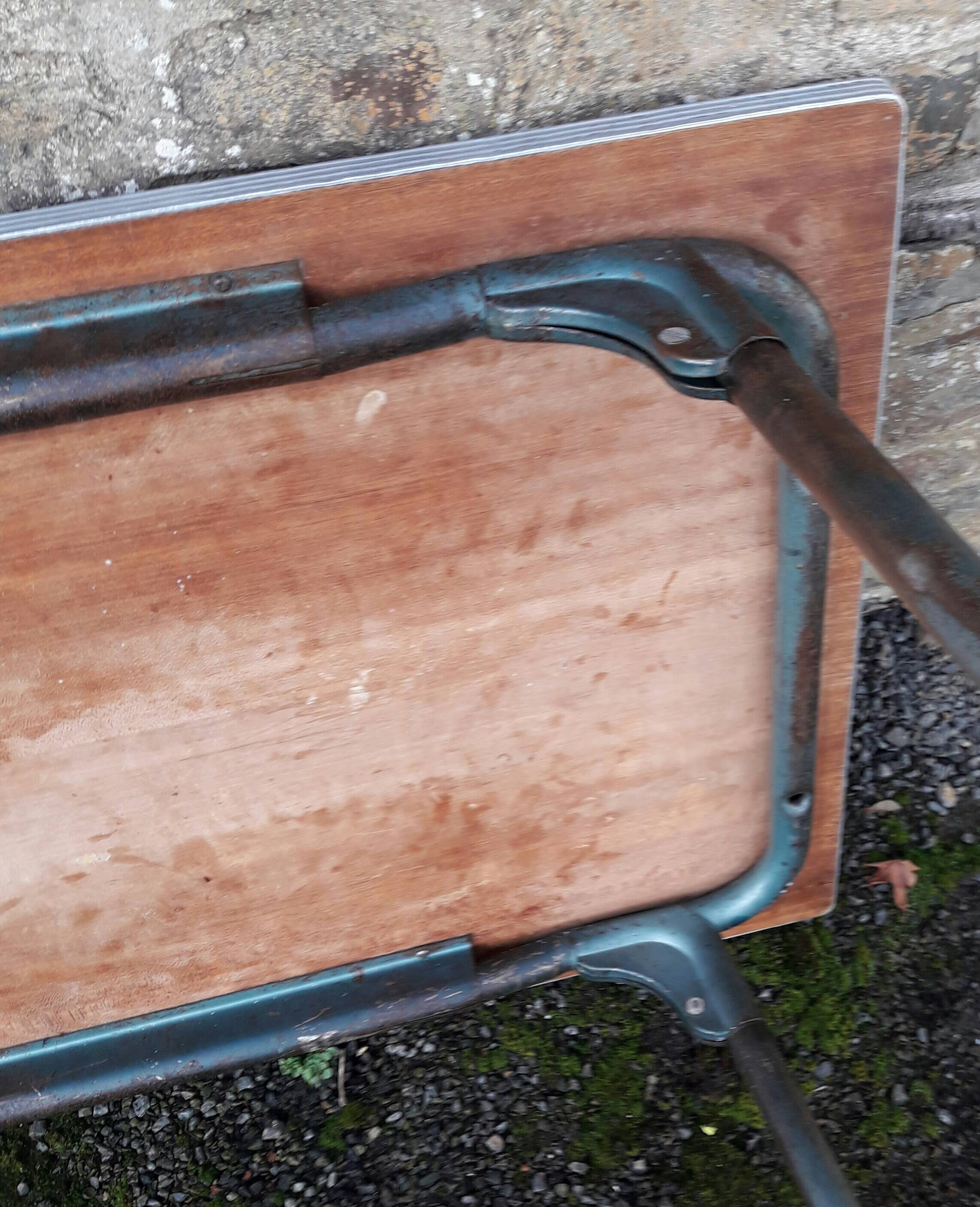 Formica canteen table 60s