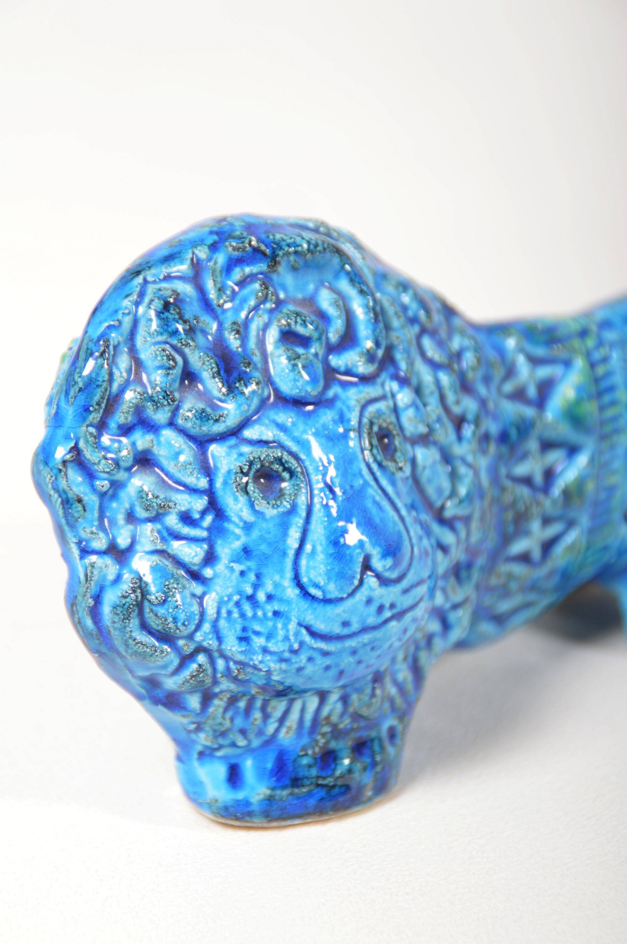 Lion de Bitossi conçu par Aldo Londi pour Flavia, années 1970