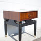 G-Plan bedside table in vintage wood and brass