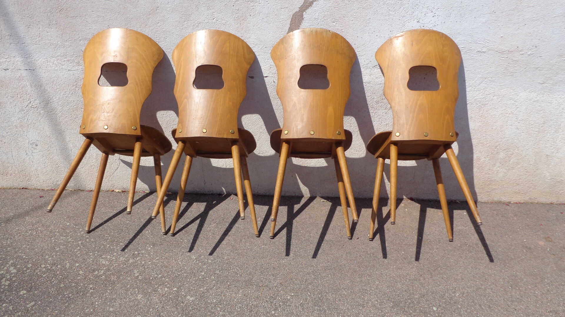 Set de chaises Baumann gentiane