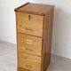 Vintage filing cabinet with three drawers
