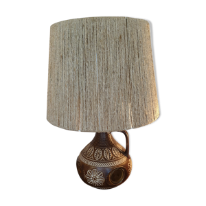 Lampe ceramique vintage