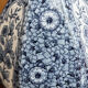 Delft baluster vase