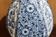 Delft baluster vase