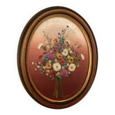 Flower bouquet painting by Magda Verschaeve