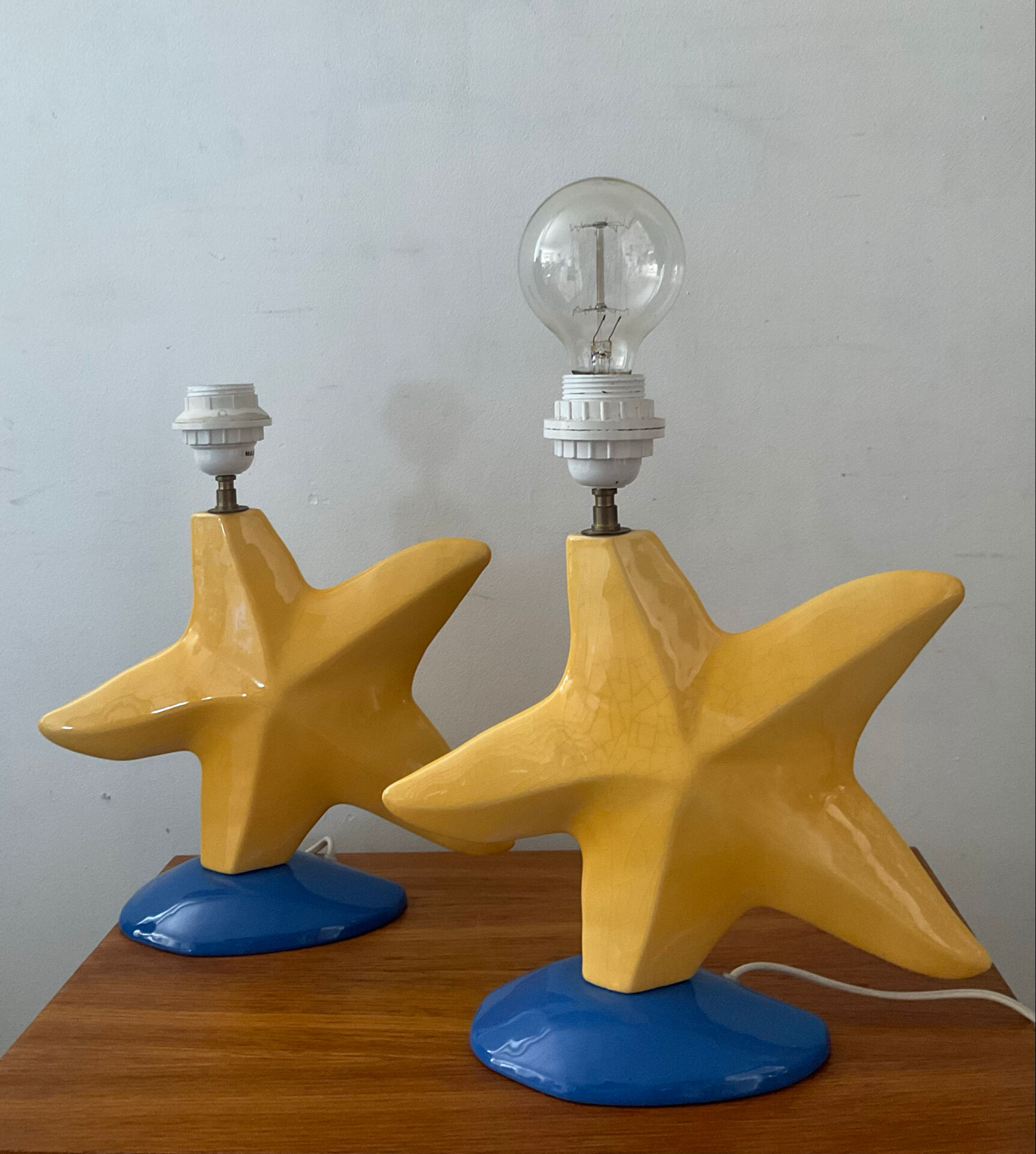 Paire de lampes PostModern par François Chatain