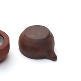 Sandstone shells by Jeanne and Norbert Perlot, 60s