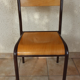 Pair of vintage Mullca school chairs