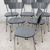 Set of 6 Formica chairs