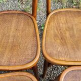 6 Baumann bistro chairs n°58 from the 20s