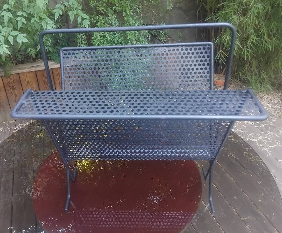 Magazine rack - Rigitulle - Mathieu Matégot - c. 1970.