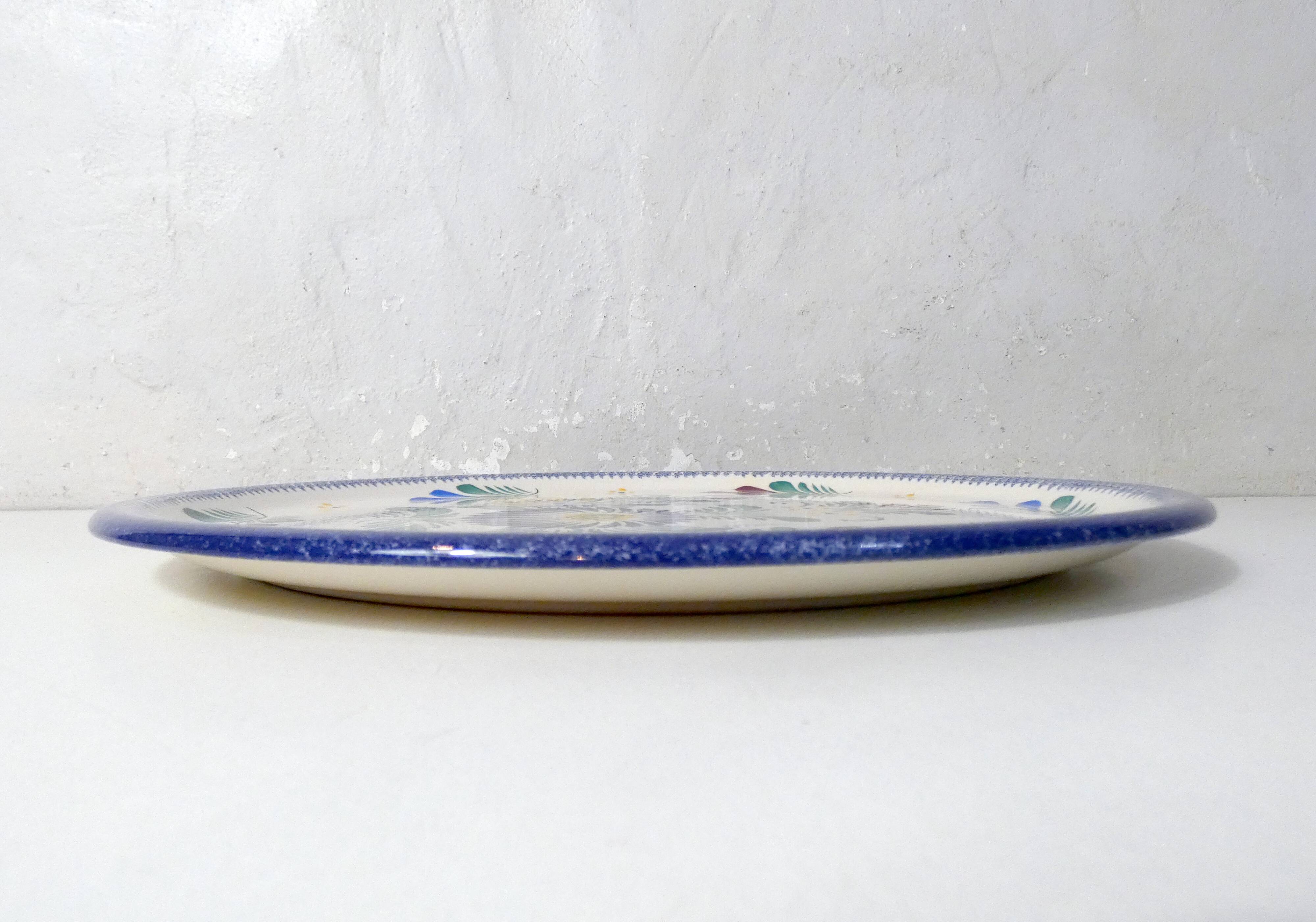 Quimper pie dish