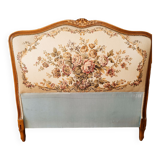 Bohemian headboard with tapestry