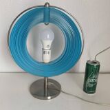 Vintage 1980 Kare Moon blue design lamp - 37 cm