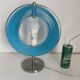 Vintage 1980 Kare Moon blue design lamp - 37 cm