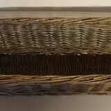 Wicker garden holder
