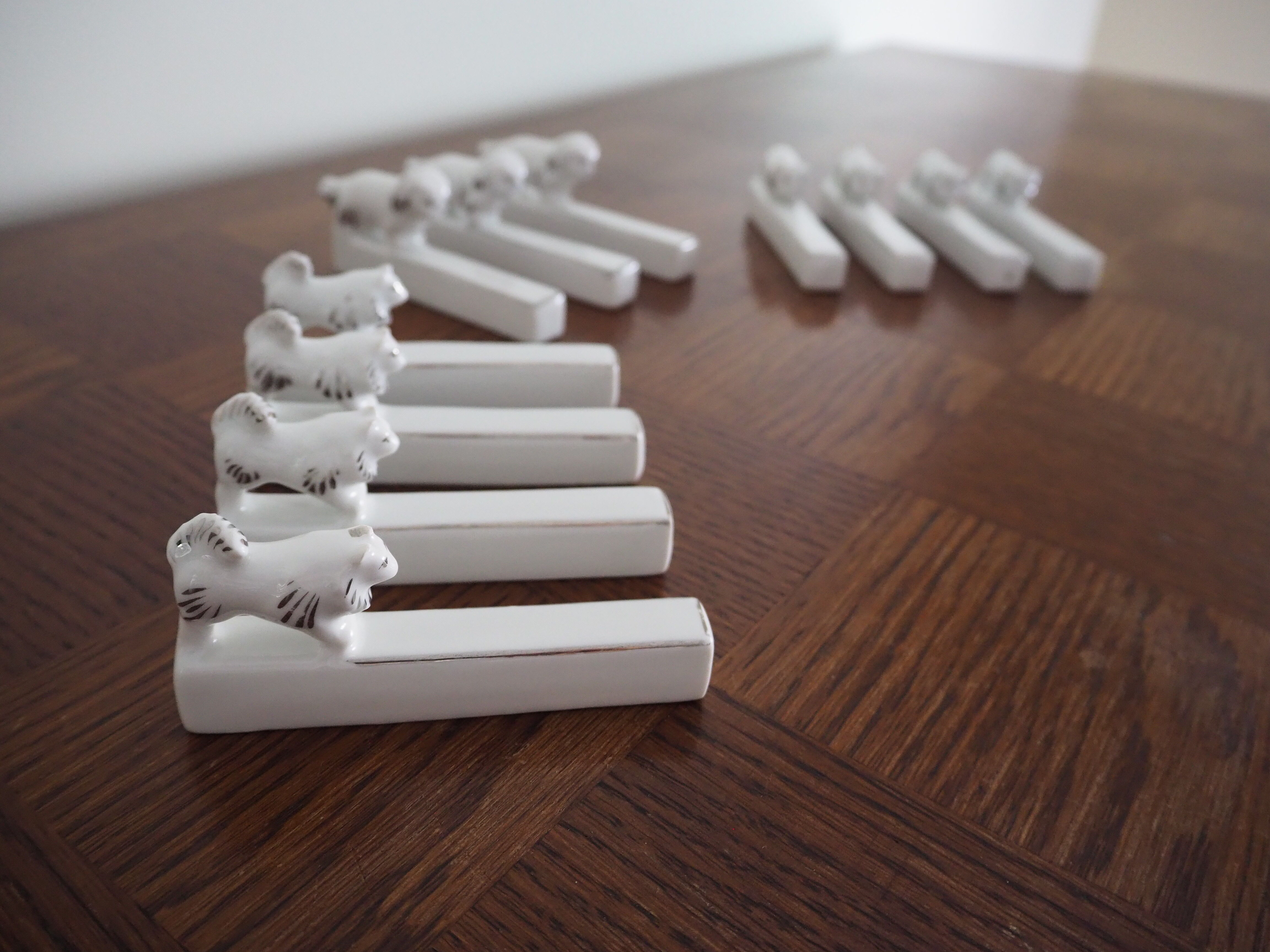 11 canine knife holders – Limoges - ht - France