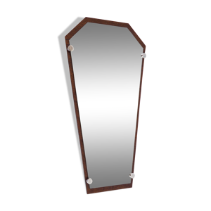 miroir sur bois 33x63cm