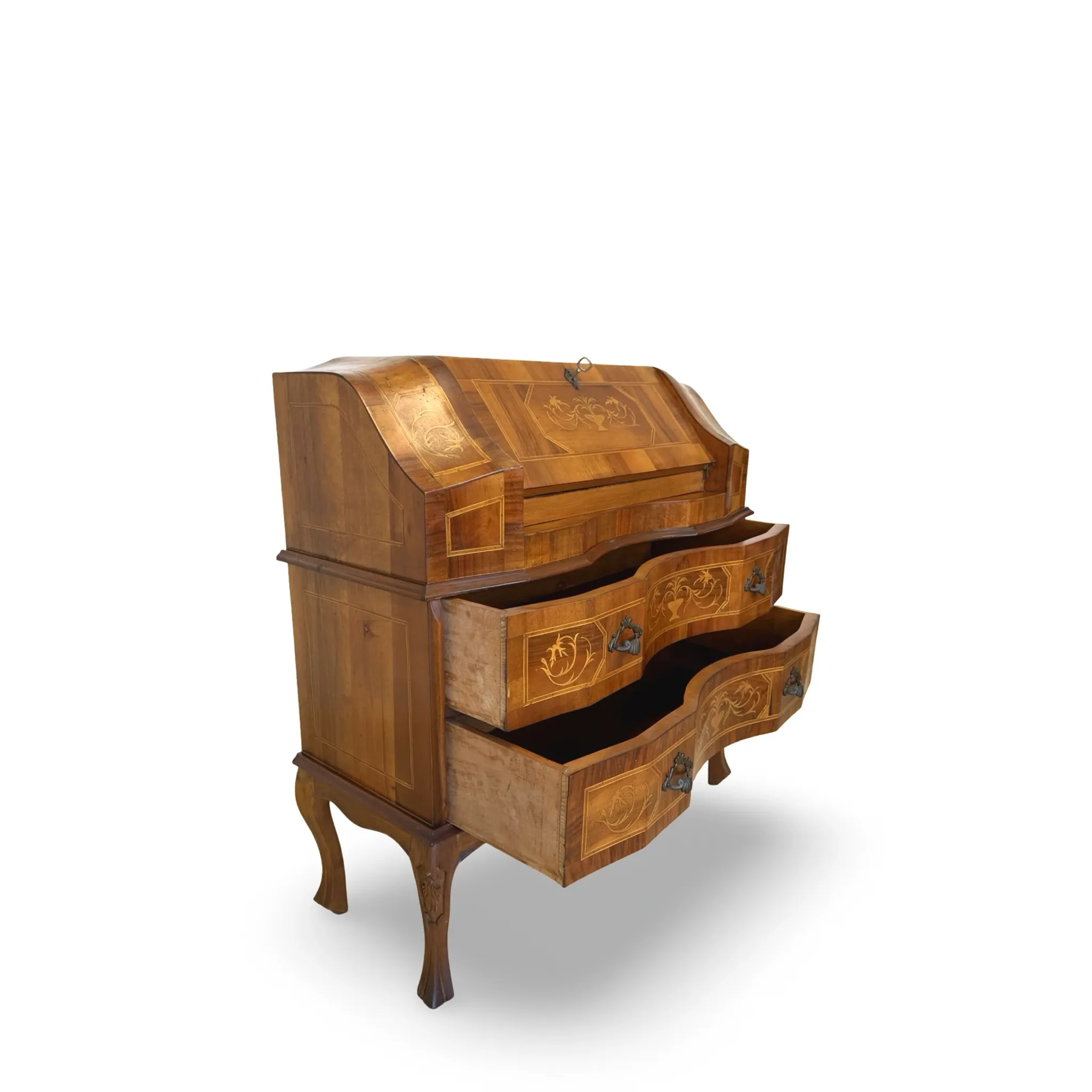 Venetian wood bureau/secretaire made in Italy in th