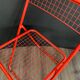 Red "Ted Ned" folding chair by Niels Gammelgaard