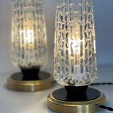 Paire de lampes à poser de style Arlus